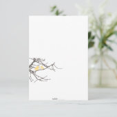 Zitten in een Plaatskaart van de Boom Foldable (Staand voorkant)