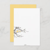 Zitten in een Plaatskaart van de Boom Foldable (Voorkant / Achterkant)