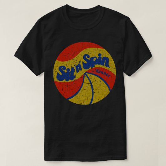 Zitten in spin t-shirt (Design voorkant)
