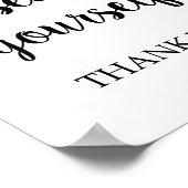 Zitten jullie zelf poster (Hoek)