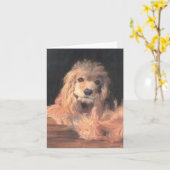 Zitten kaart (Gele Bloem)