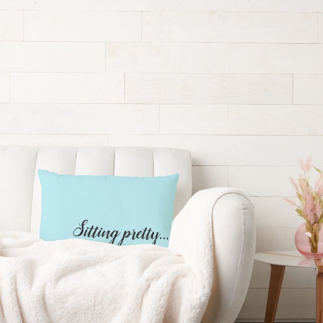 Zitten ... lumbale kussen. kussen (Bank)