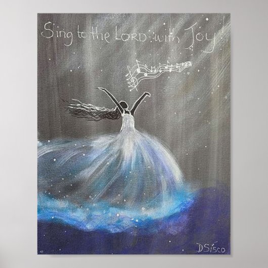 ZITTEN NAAR DE LORD MET JOY POSTER (Voorkant)