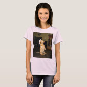 Zitten  of Tv-dachshund bekijken T-shirt (Voorkant volledig)