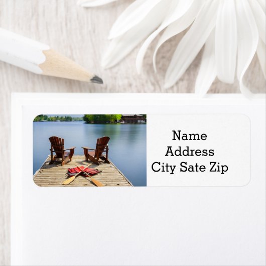 ***ZITTEN OP DE DOCK*** TERUGDRANKLABEL ETIKET (Insitu)