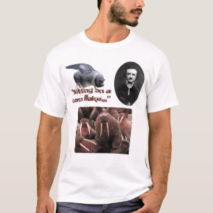 Zitten op een maïsvlok t-shirt