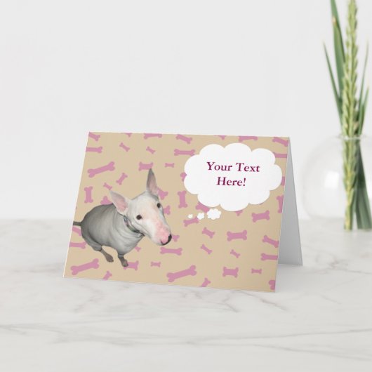 Zittend /Botten voor iedereen/ Kaart (Voorkant)