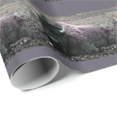 Zittend Buffalo Kunstwerk Wrap Papier (Rol Hoek)