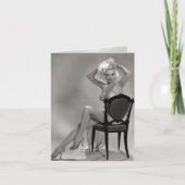 "Zittend in Stijl" Kaart (Voorkant)