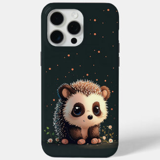 Zittend  Kawaii Hedgehog iPhone Case