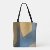 Zittend op de dock Canvas tas (Achterkant)