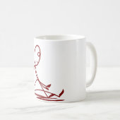 Zittend op de grond Mok (Voorkant rechts)