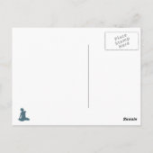 Zittend op herhaald Briefkaart (Achterkant)