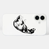 Zittend sterk, herfststijl Case-Mate iPhone case (Achterkant (horizontaal))