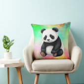Zittende Baby Panda Kussen (Stoel)