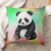 Zittende Baby Panda Kussen (Deken)