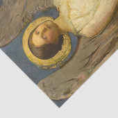 Zittende engel van Abbott Handerson Thayer Tissuepapier (Detail)