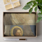 Zittende engel van Abbott Handerson Thayer Tissuepapier (Geschenk)