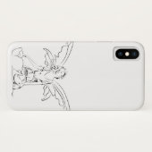 Zittende fee met vleugels... Case-Mate iPhone case (Achterkant (horizontaal))