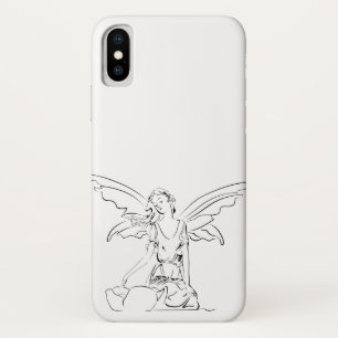 Zittende fee met vleugels... Case-Mate iPhone case