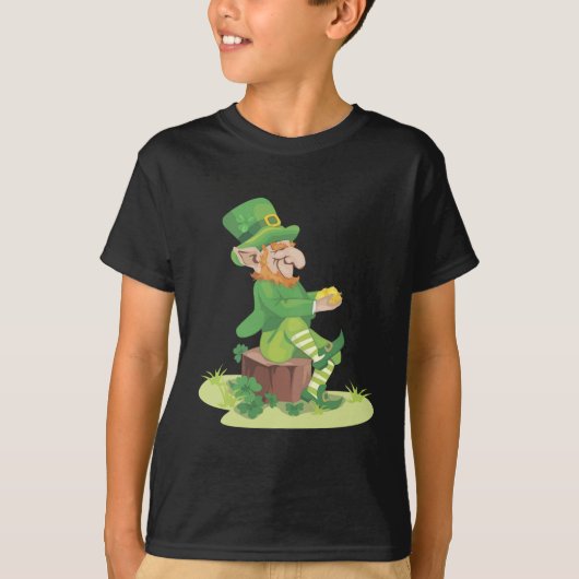 Zittende kabouter t-shirt (Voorkant)