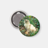 Zittende  kat magneet (Voorkant / Achterkant)