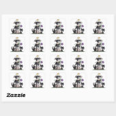 Zittende Koe - Stickers (Vel)
