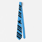 Zittende Kraai, blauw Stropdas (Voorkant)