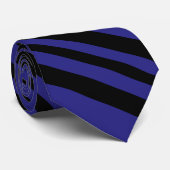 Zittende Kraai, donkerblauw Stropdas (Opgerold)