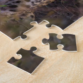 Zittende luipaard, Botswana, Afrika Legpuzzel (Zijkant)