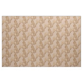 Zittende Meermin Stof (Yard (91,4 cm))