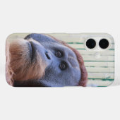 Zittende orang-oetan... Case-Mate iPhone case (Achterkant (horizontaal))