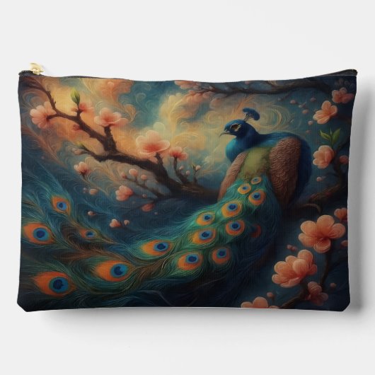 Zittende Pauw Etui (Voorkant)