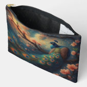 Zittende Pauw Etui (Open)