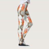zittende roodharige zeemeermin leggings (Rechts)
