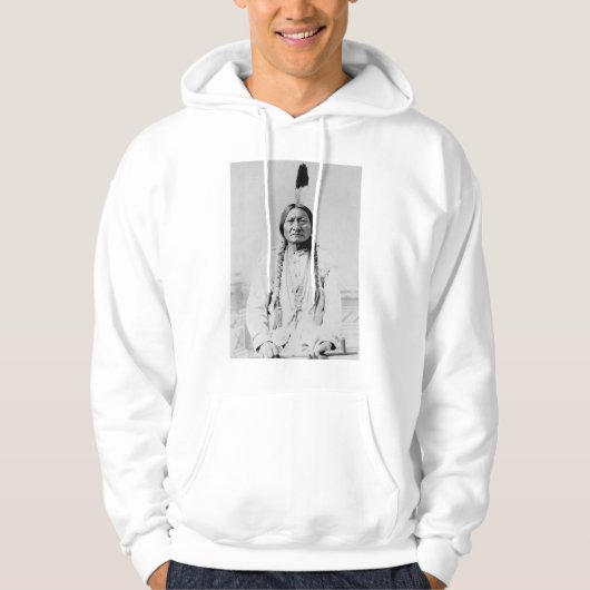 Zittende Stier Hoodie (Voorkant)