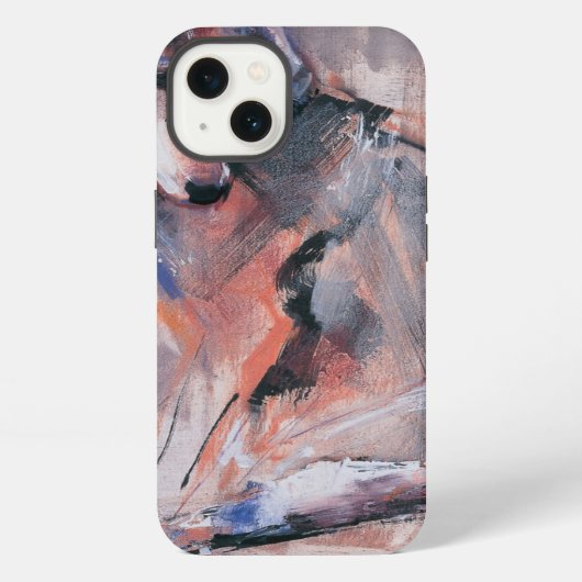 Zittende Wolf 2000 iPhone Hoesje (Achterkant)