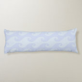 Zittende Zeemeermin Blauw Lichaamskussen (Achterkant)