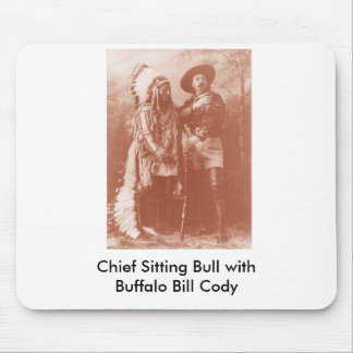 Zittenstier met buffelrekening, Chief Sitting Bull Muismat