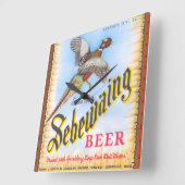 Zittenstoelenklok voor het bijenplein vierkante klok (Hoek)