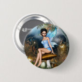 Zitterend  aas ronde button 5,7 cm (Voorkant /achterkant)