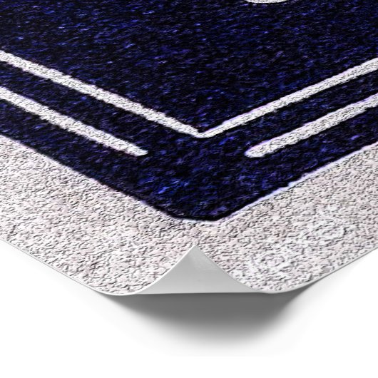 Zitterende kat: Julie de Graag Poster (Hoek)