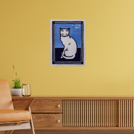 Zitterende kat: Julie de Graag Poster