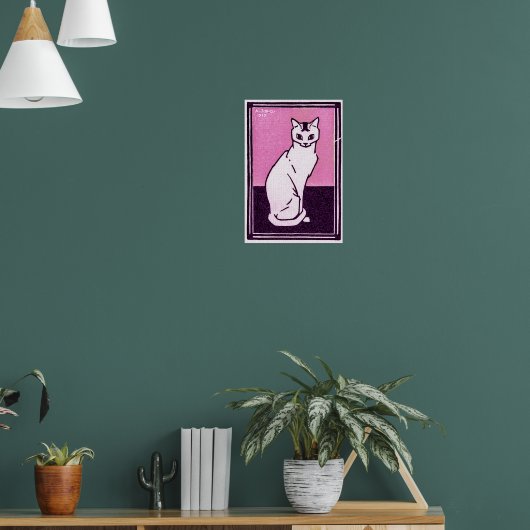 Zitterende kat: Julie de Graag Poster (Woonkamer 1)