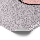 Zitterende kat: Julie de Graag Poster (Hoek)