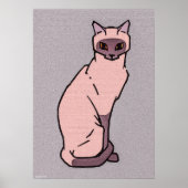 Zitterende kat: Julie de Graag Poster (Voorkant)