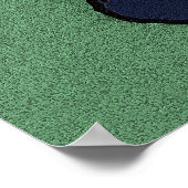 Zitterende kat: Julie de Graag Poster (Hoek)