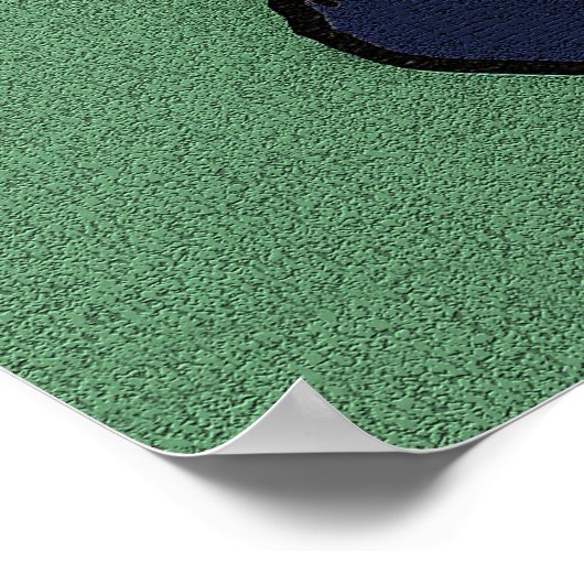 Zitterende kat: Julie de Graag Poster (Hoek)