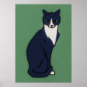 Zitterende kat: Julie de Graag Poster (Voorkant)