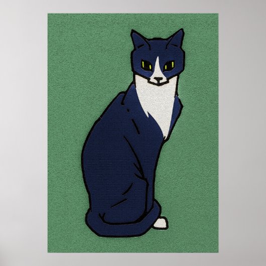 Zitterende kat: Julie de Graag Poster (Voorkant)